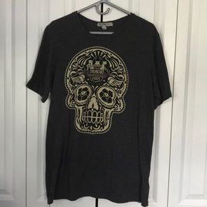 🌹Men’s Hot Leathers Apparel Sugar Skull Shirt